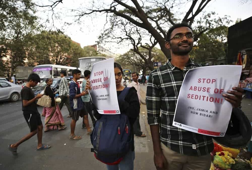 Critics of India’s Modi government face sedition charges
