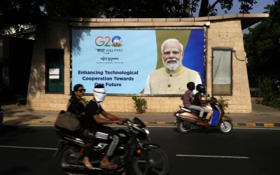 India’s prime minister uses the G20 summit to advertise his global reach and court voters at home