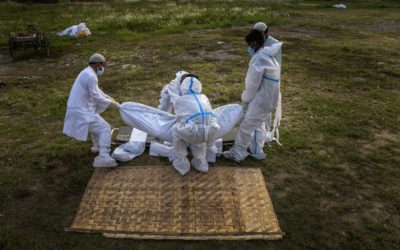 Virus ‘swallowing’ people in India; crematoriums and burial grounds overwhelmed